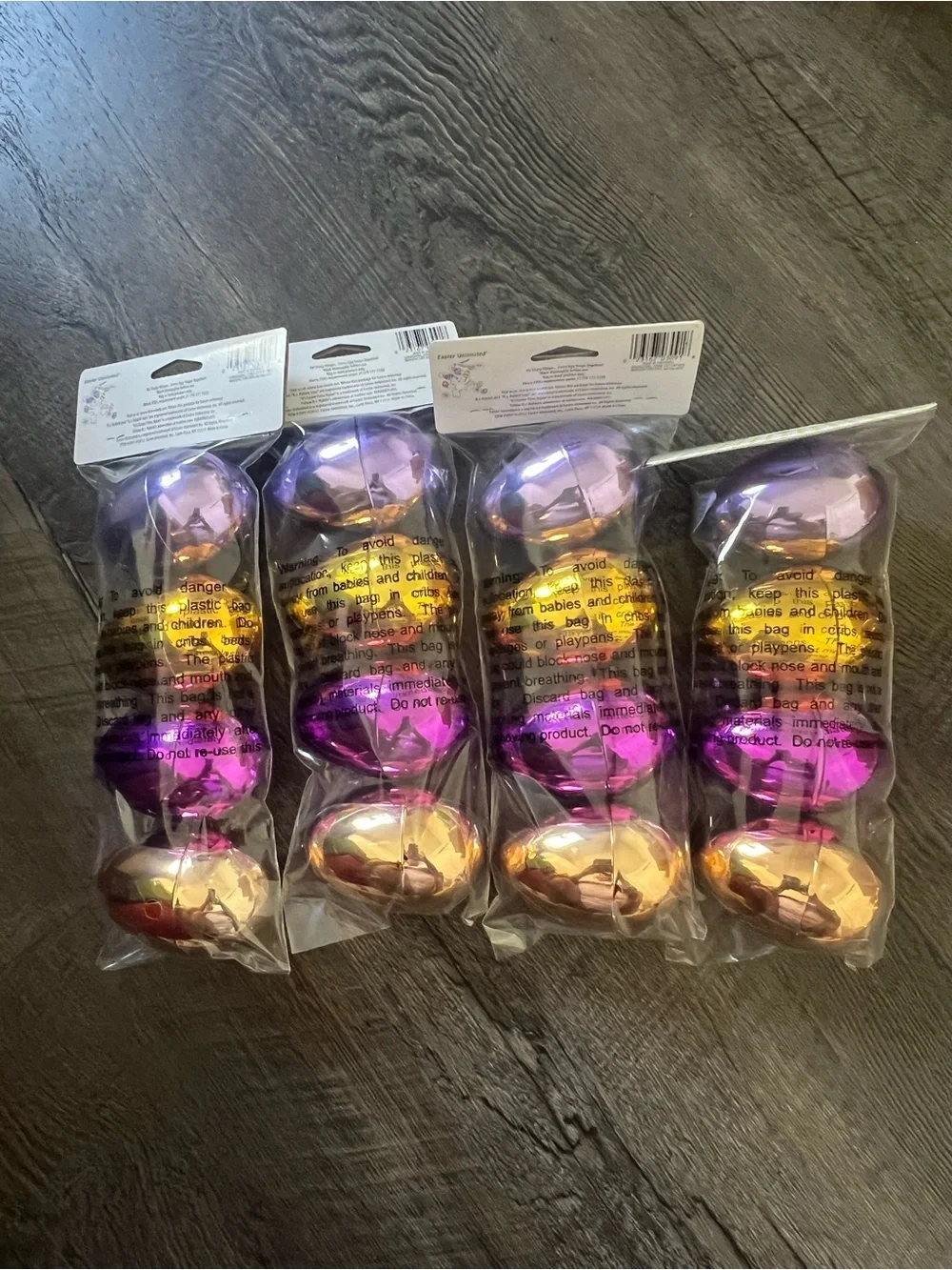 Pastel Chrome Eggs for Easter (4 packs)